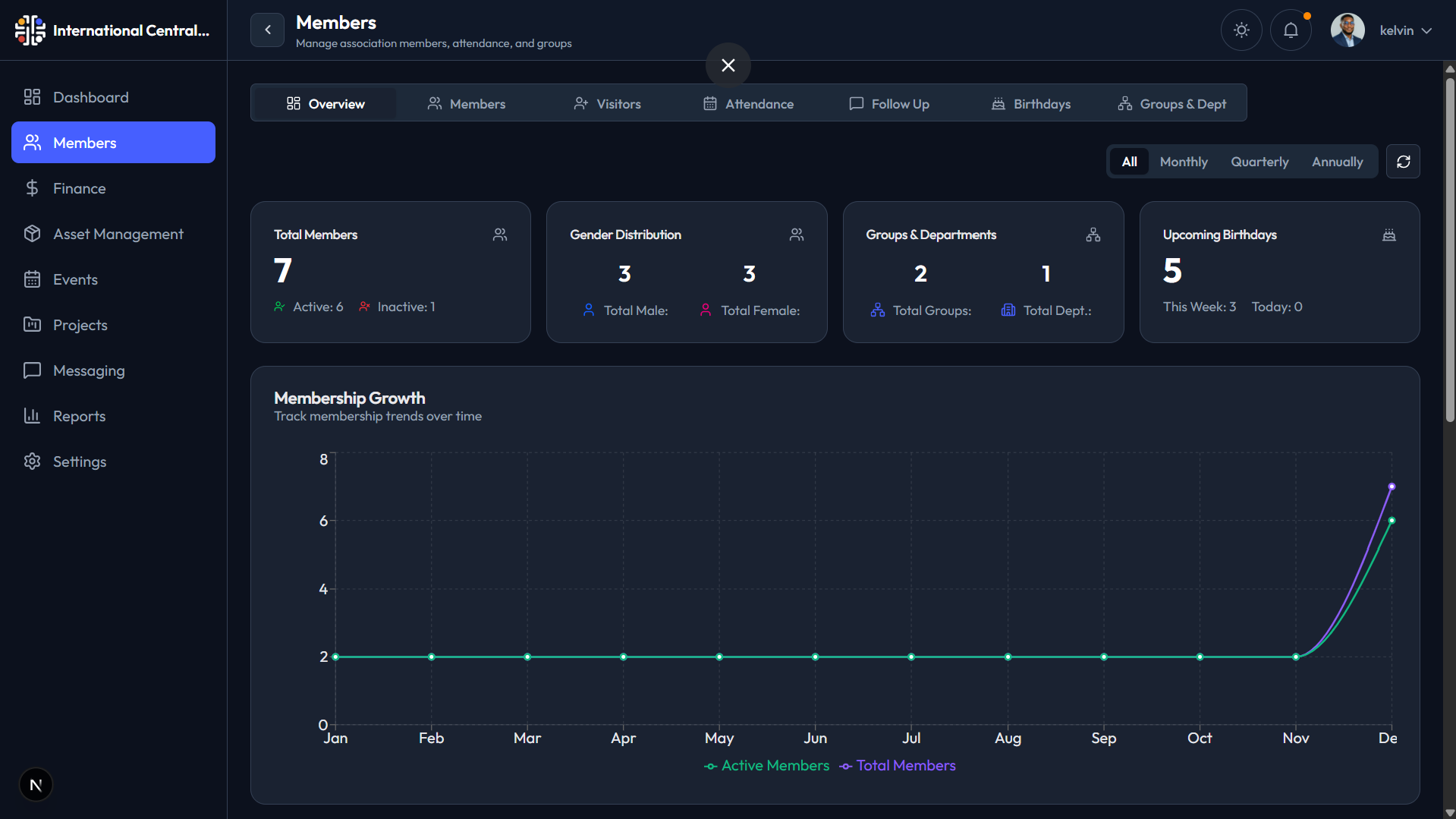 MEMBERS screenshot 1