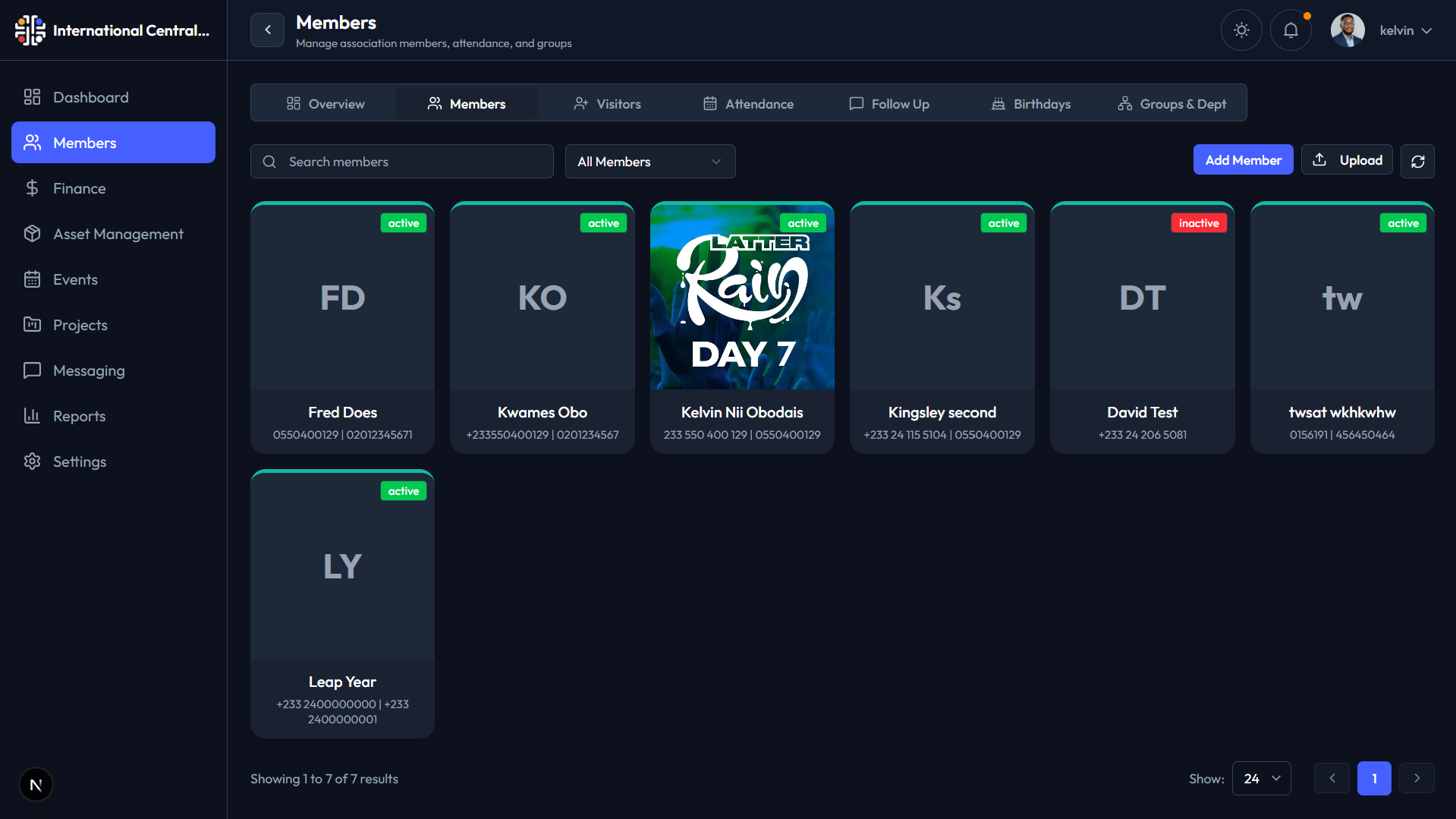 MEMBERS screenshot 2