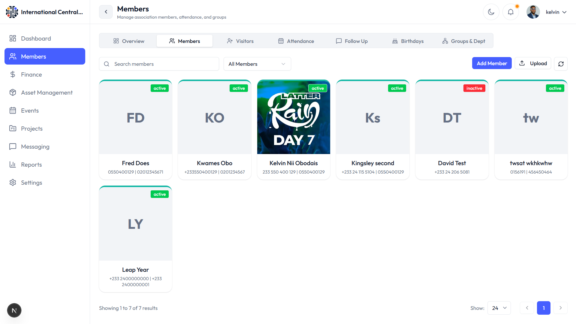 MEMBERS screenshot 2